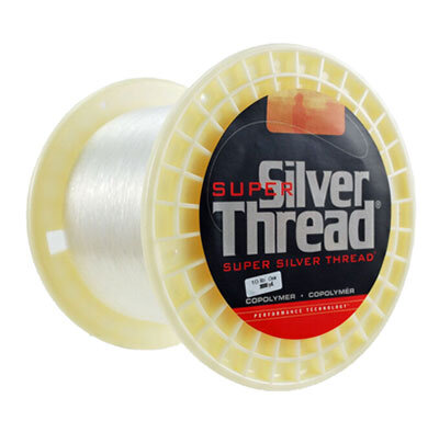 Silver Thread Excalibur Clear Fishing LINE Bulk Spool (3000  YDS) - 4 LB Test : Sports & Outdoors