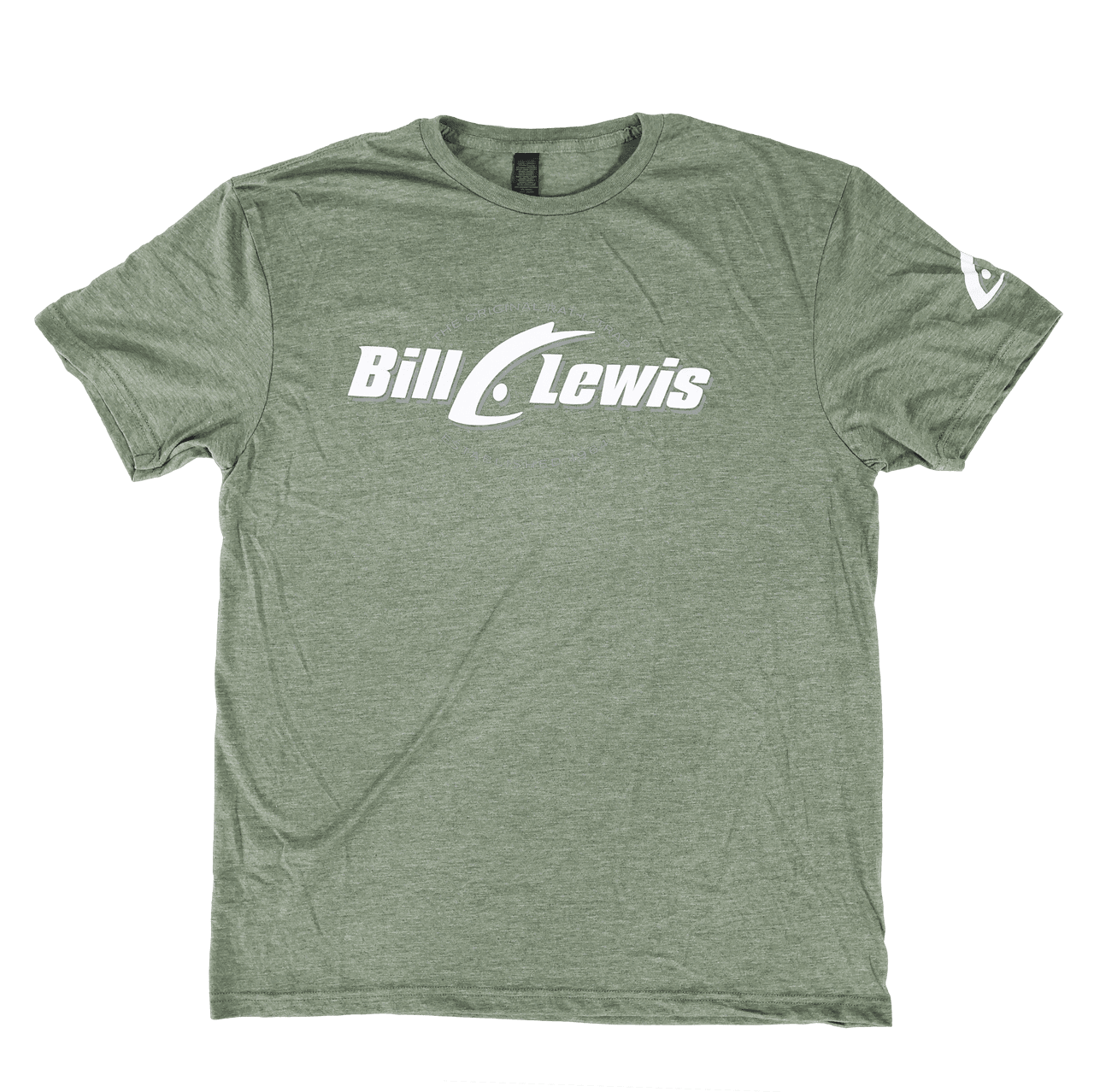 Bill Lewis Heather Military Green T-Shirt - Apparel - Bill Lewis