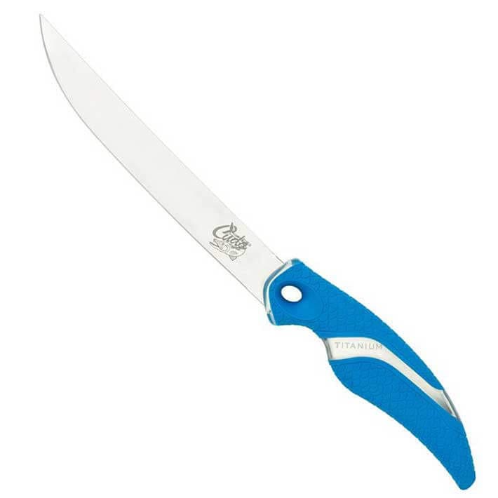 Cuda 7 Titanium Bonded Wide Fillet Knife - Knives & Descalers - Cuda