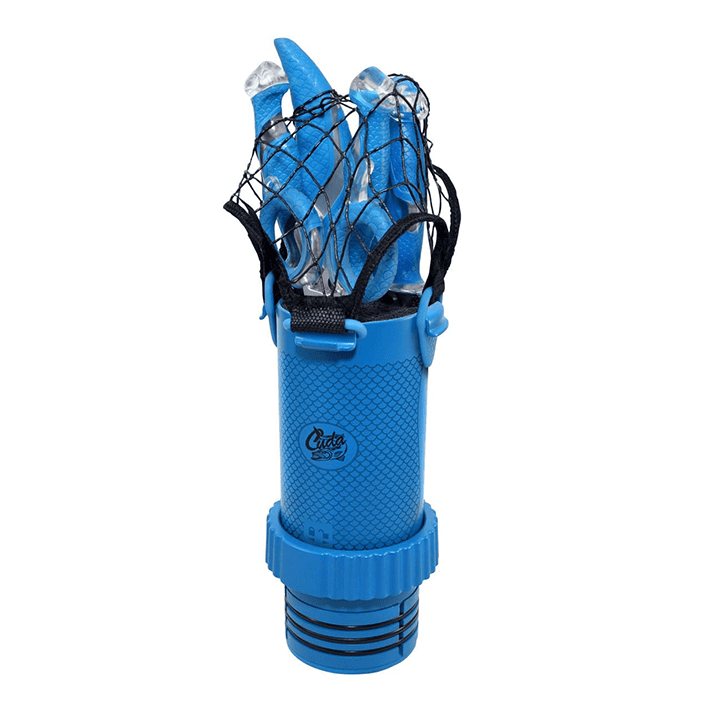  Cuda BTC, Bucket Tackle Center - works with 5 gallon  buckets. (bucket, tools, lures, not included) Blue : Sports & Outdoors